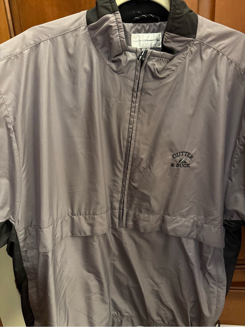Cutter & Buck Light grey Windbreaker Pullover